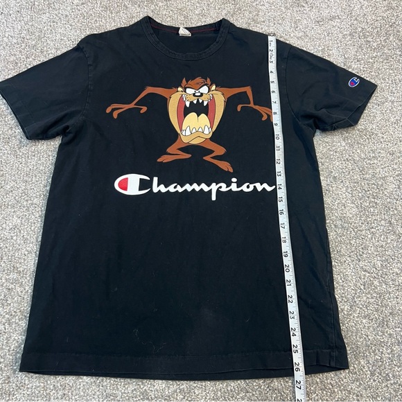 Todd Snyder Champion Shirt Adult Medium Black Looney Tunes Taz Tasmanian Devil - Picture 2 of 7